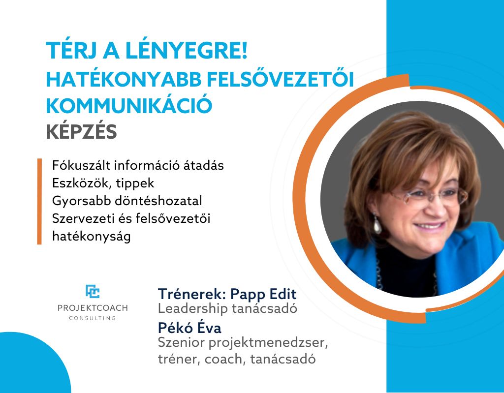 Felsővezetői kommunikáció képzés ismertető