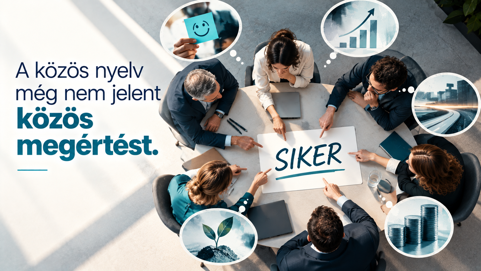 A közös megértés a siker kulcsa